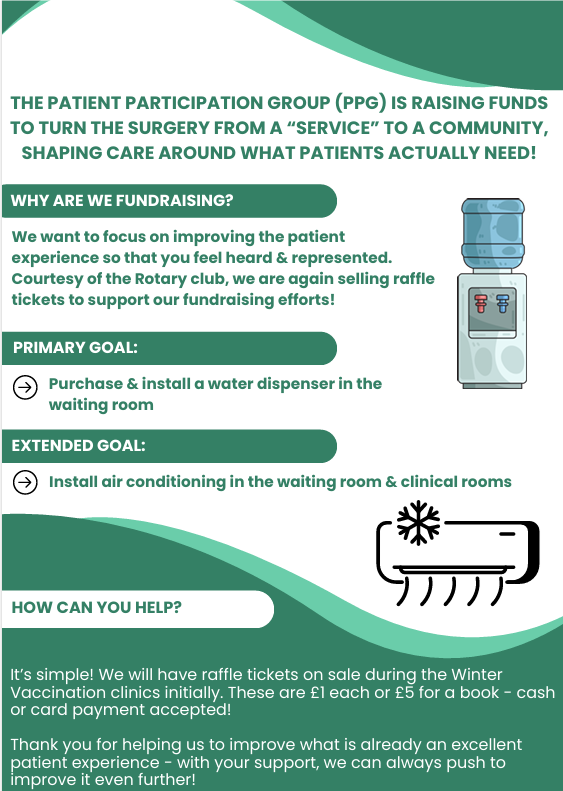 PPG Fundraising Poster 
